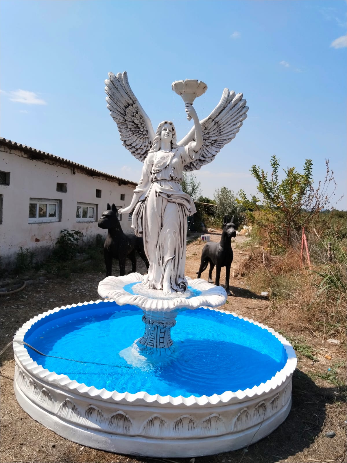 KANATLI KADIN SÜSÜ HAVUZU