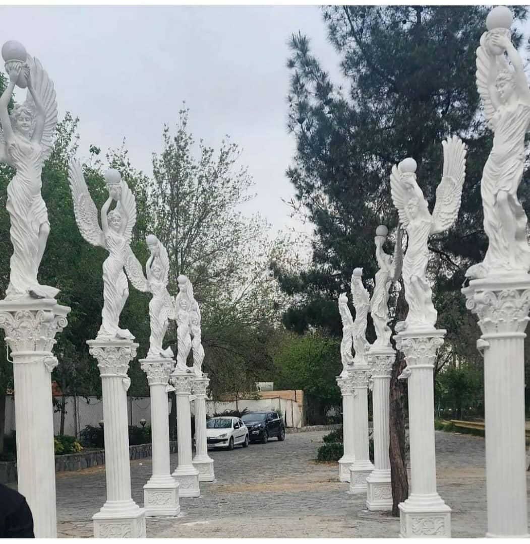 Angelik Dekoratif Heykel Sütunları