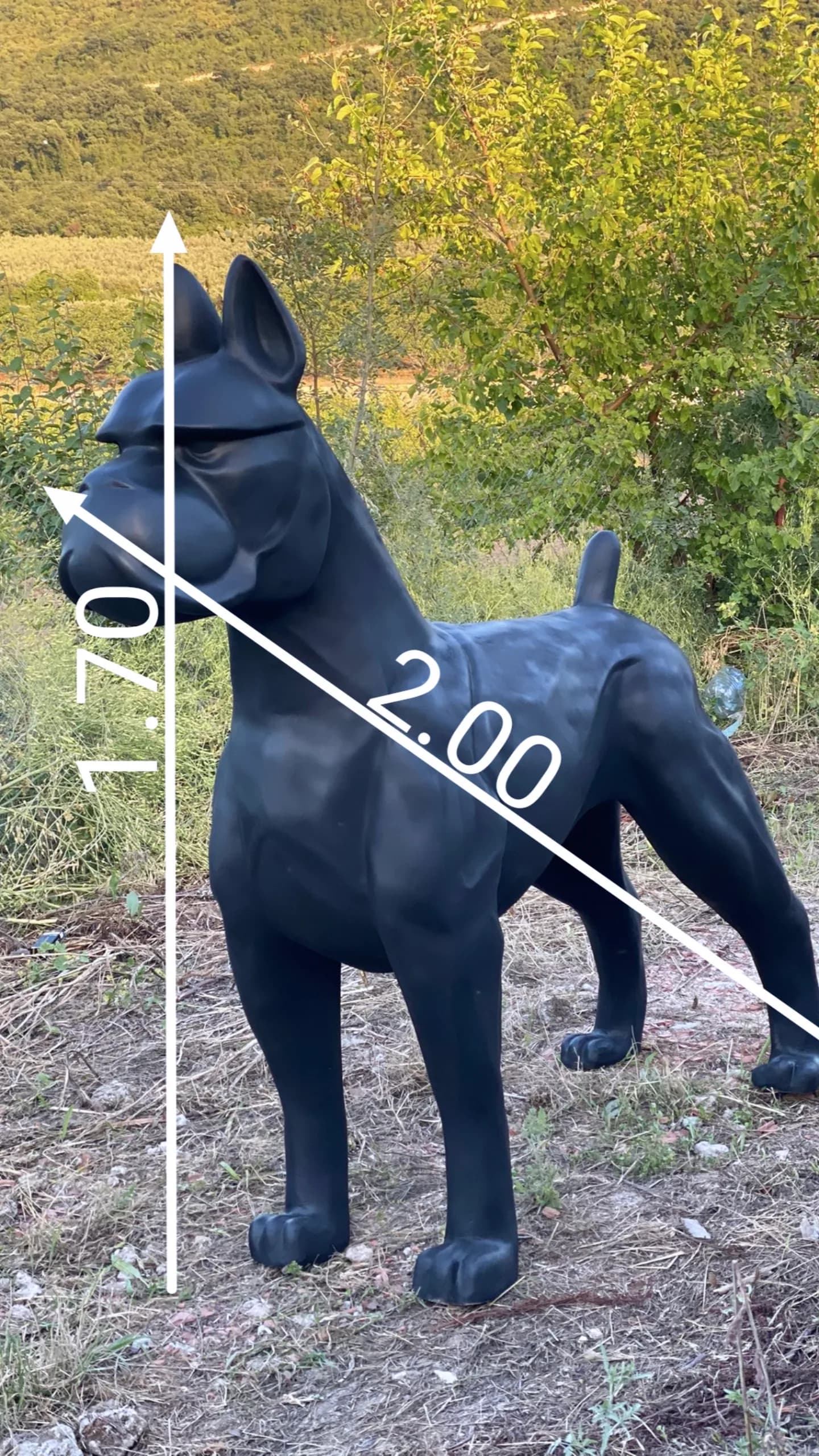 BÜYÜK BOY KÖPEK HEYKELİ 2